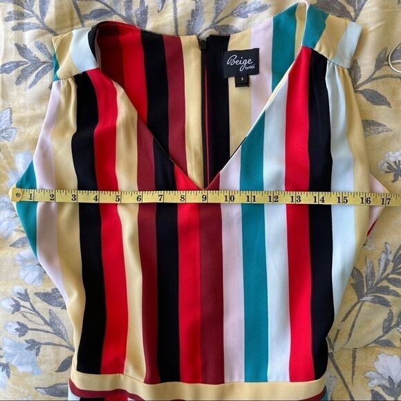 ECI Striped Cropped Jumpsuit- Small - Picture 11 of 11